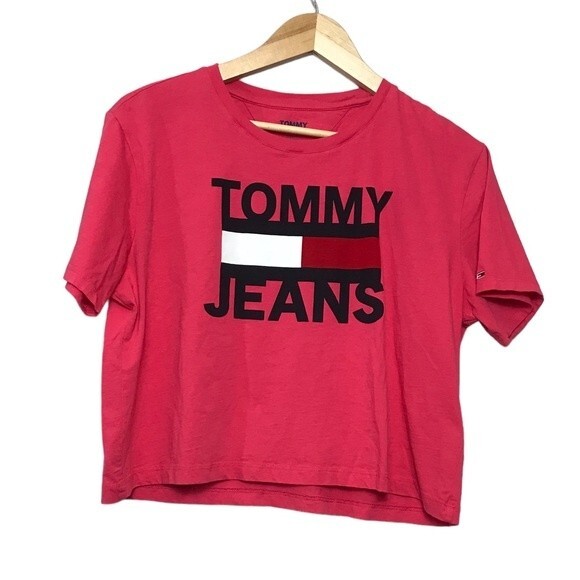 Tommy‎ Hilfiger crop top tshirt - Picture 1 of 8